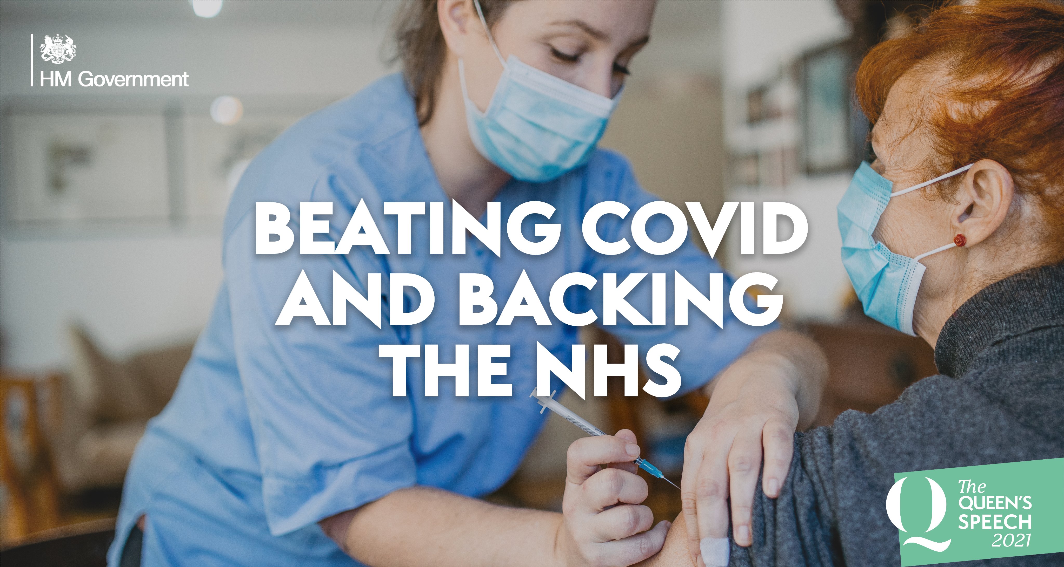 Queen's Speech - beating COVID and backing the NHS