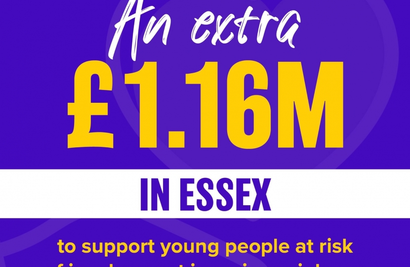 Extra £1.16 million to support young people at risk of involvement in serious violence  