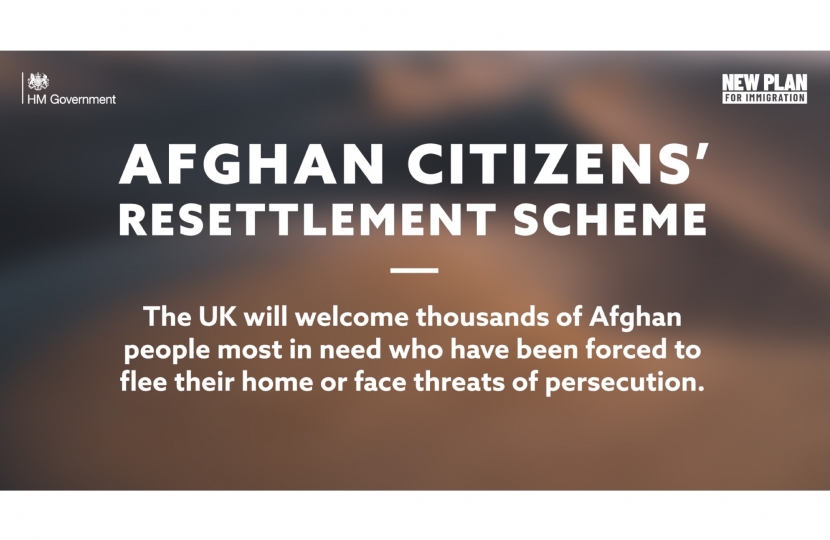 Afghan resettlement scheme