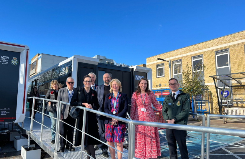 New Ambulance Handover Unit Southend Hospital