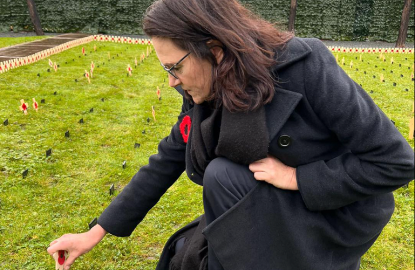 Castle Point Remembrance at Westminster memorial garden