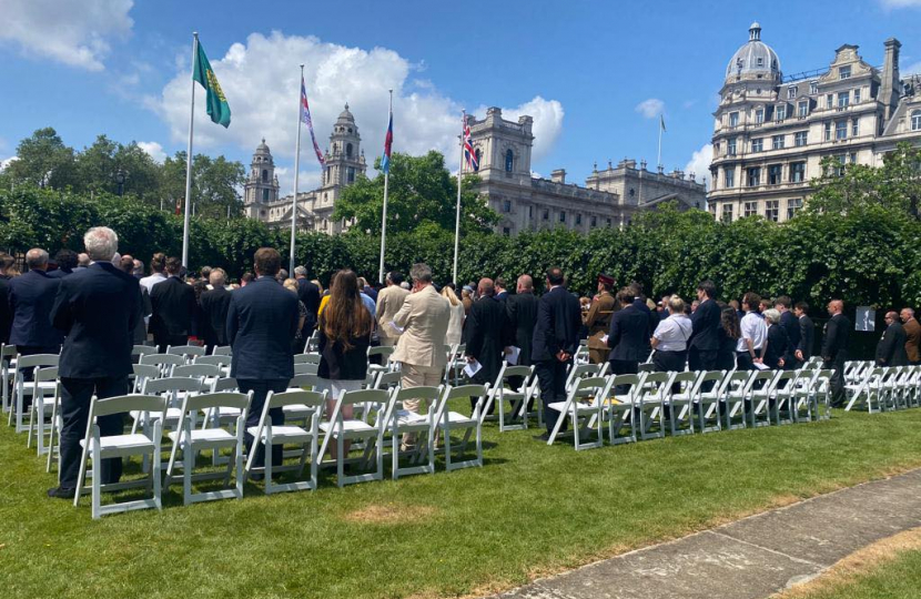 Armed forces day Westminster