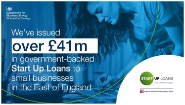 East of England - start up loans 