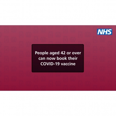 Vaccinations for people aged 42 or over