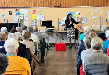 Rebecca Harris MP speaks at Canvey Thameside U3A